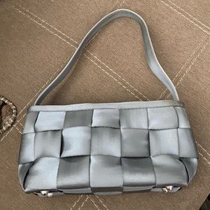 Harvey’s Silver Baguette Style Bag